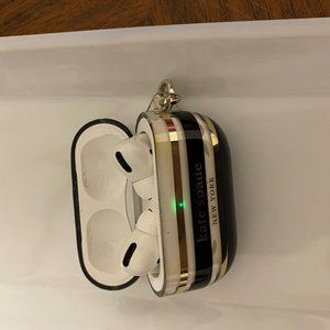 Air Pod Pros with Kate Spade Case